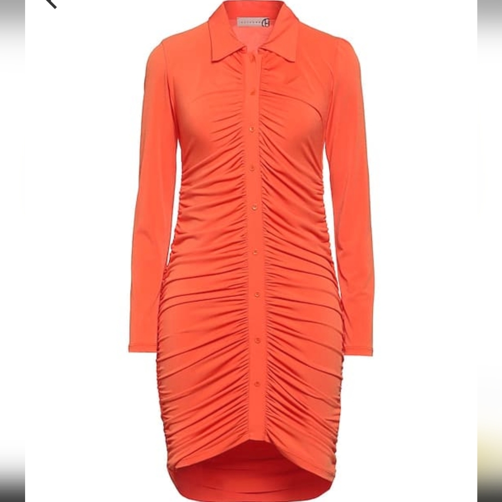 Haveone Ruched Dress - Picture 3 of 4